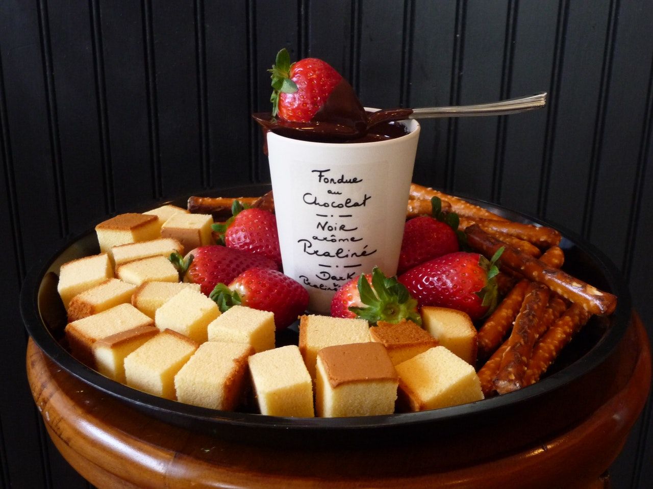 Cannabis infused chocolate fondue