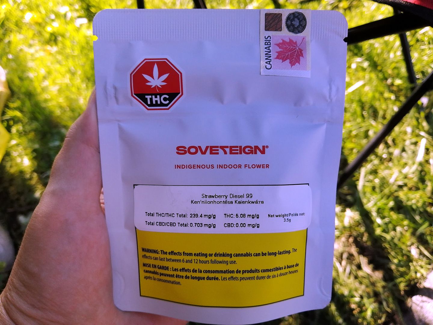 A review of Strawberry Diesel 99 indoor flower by SOVEREIGN