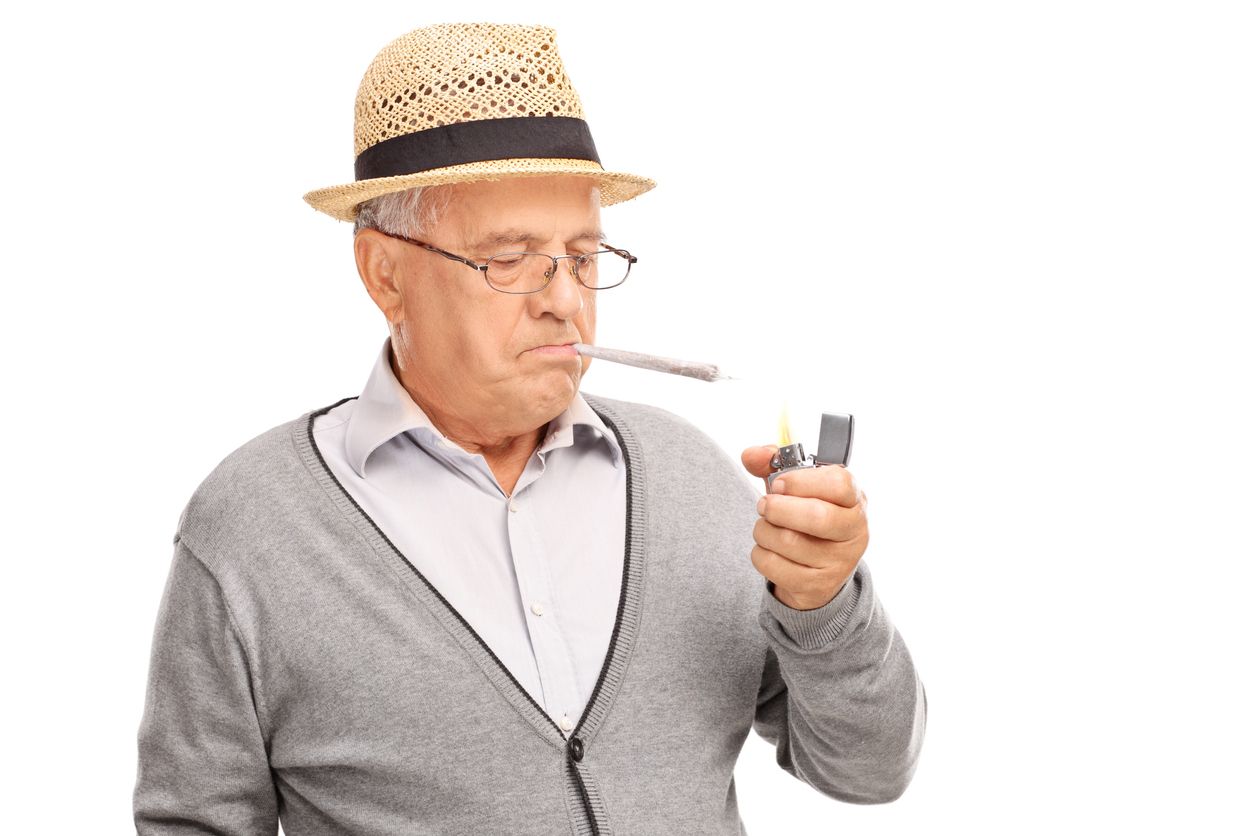 Can smoking weed help to ease the symptoms of ageing