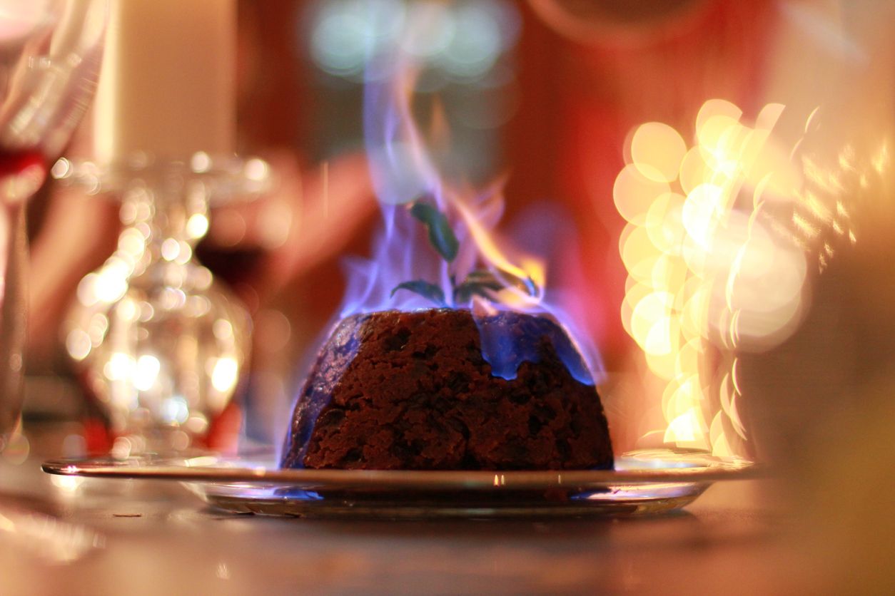 A sweet and intoxicating Christmas pudding dessert recipe