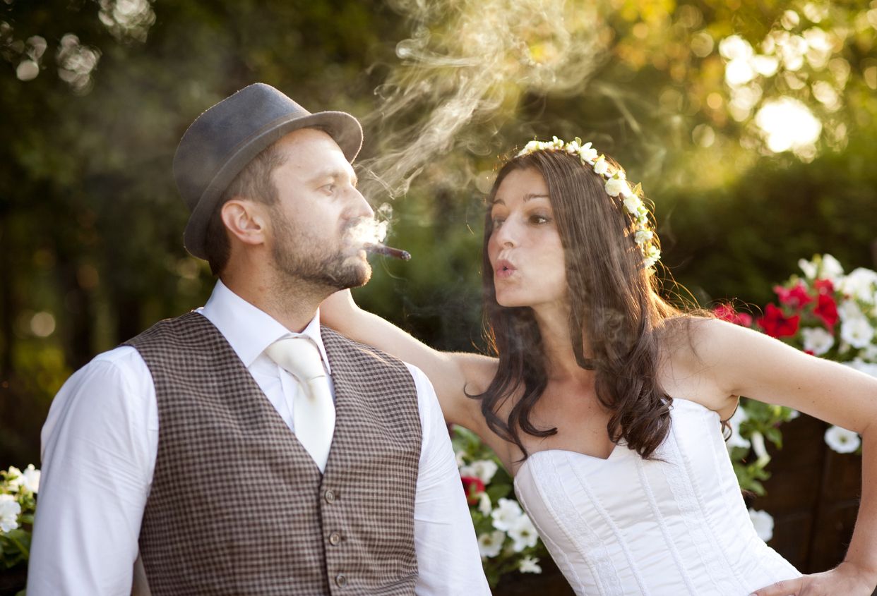 Making your weed wedding easier on guests