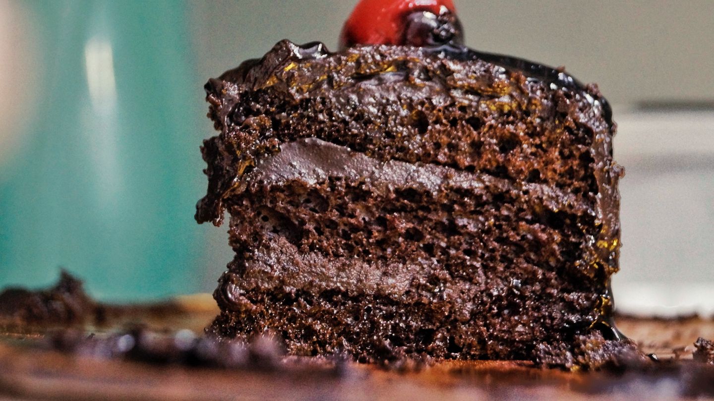 Rich and decadent chocolate CocaCola cake