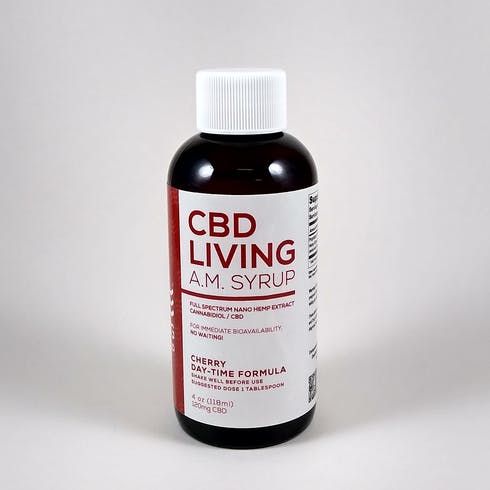 feature image 120mg Day Syrup - Cherry