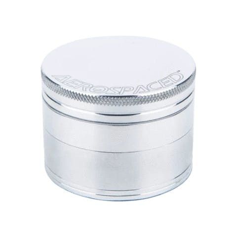 feature image Aeropsaced 4-Piece Grinder (Natural-Silver)