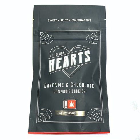 feature image (MED) Black Hearts Cookies