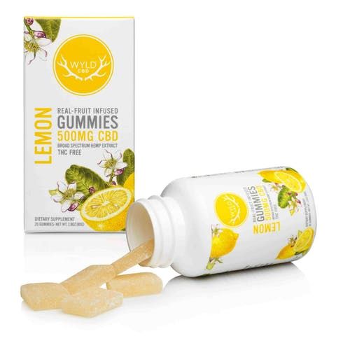 feature image 500 mg. CBD Gummies - Lemon