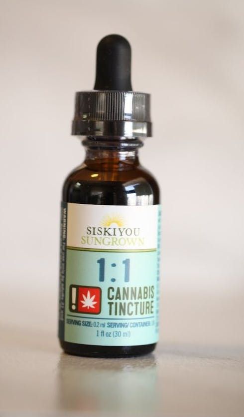 feature image 1:1 Cannabis Tincture By Siskiyou Sungrown