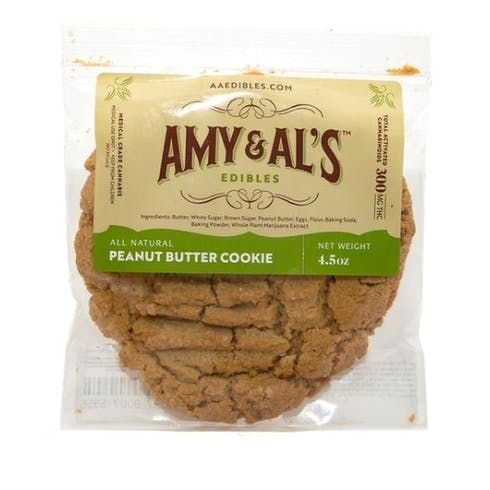 feature image Amy and Al's 300mg Peanut Butter Cookie