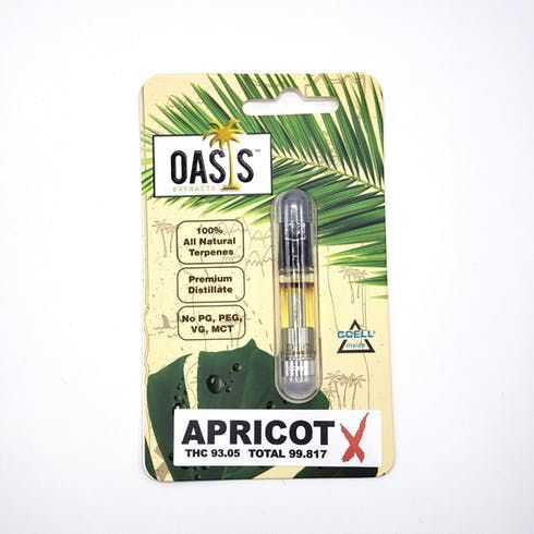 feature image Apricot Oasis - 1g Cartridge - Medical ONLY