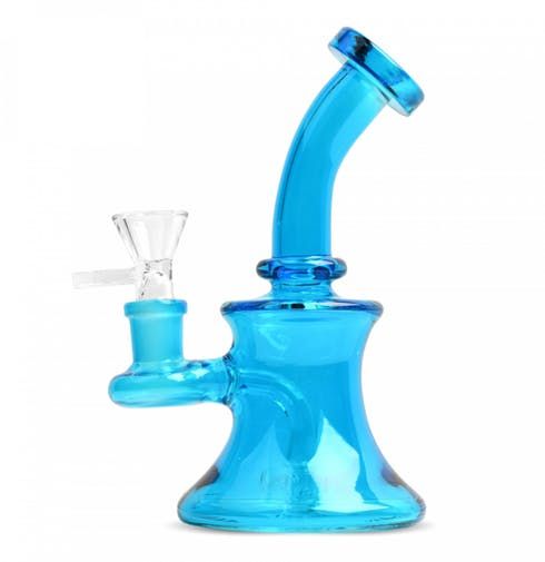 feature image 5" Day Glow Bubbler - Blue