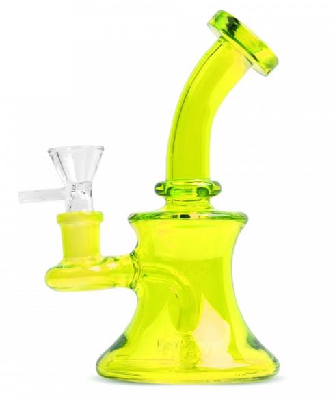 feature image 5" Day Glow Bubbler - Neon Green