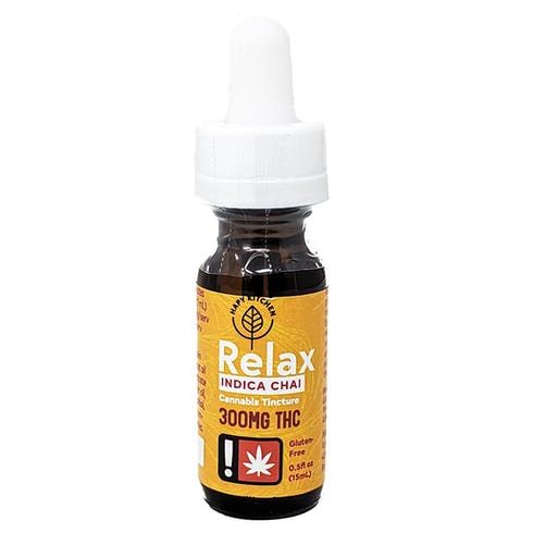 feature image 300mg THC - Indica Chai Tincture