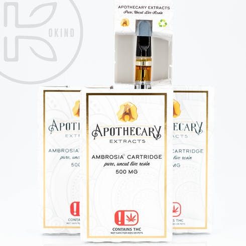 feature image Apothecary | Chemdawg Ambrosia Cartridge