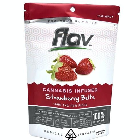 feature image  Flavs - Strawberry Belts - 100mg