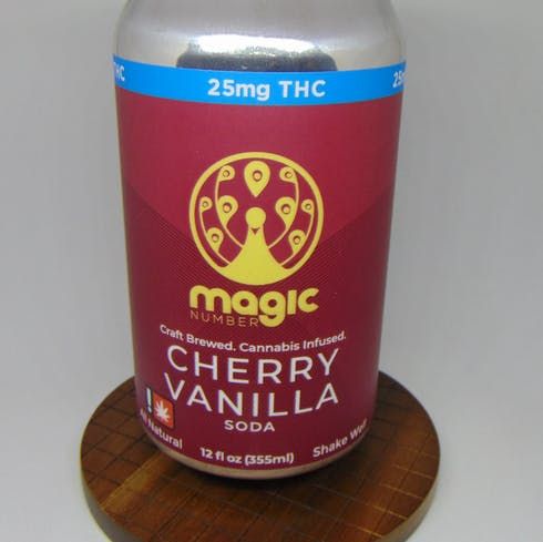 feature image  Cherry Vanilla Soda 25mg 