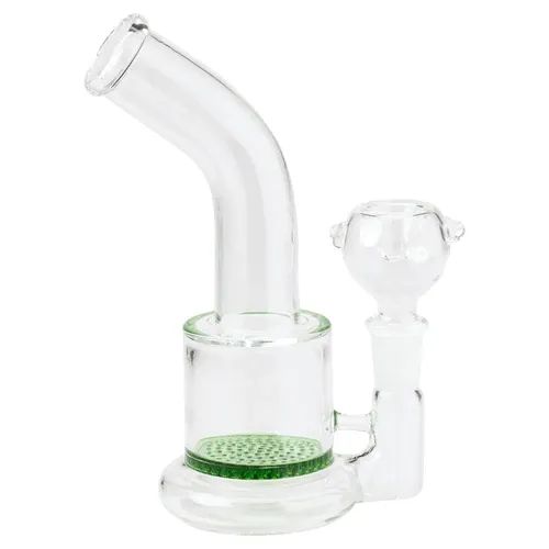 feature image 7.5" Bent Neck Honeycomb Dab Rig