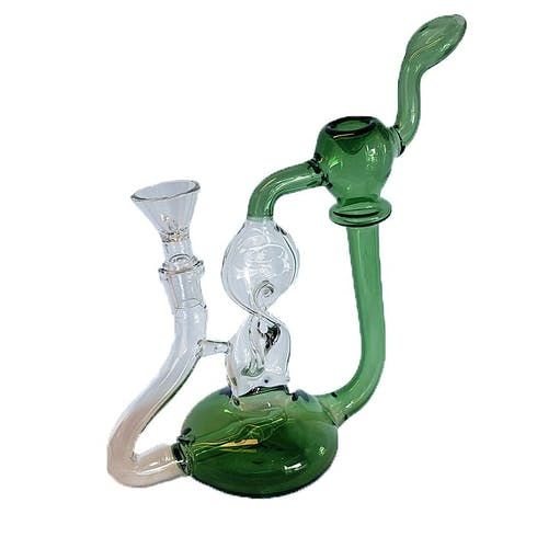feature image 8" Twisty Recycler Rig/Bong