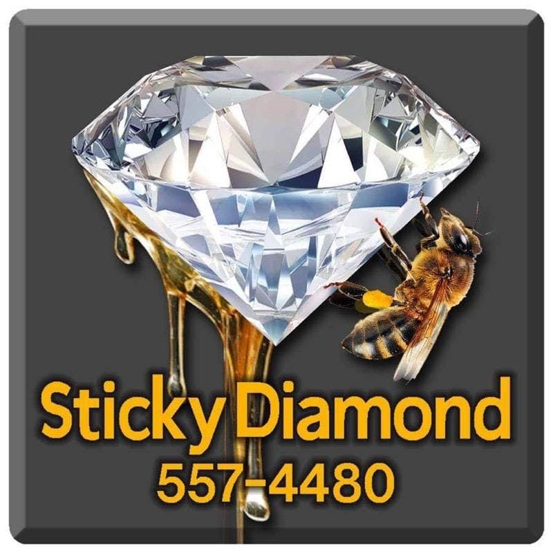 store photos Sticky Diamond- Med 10